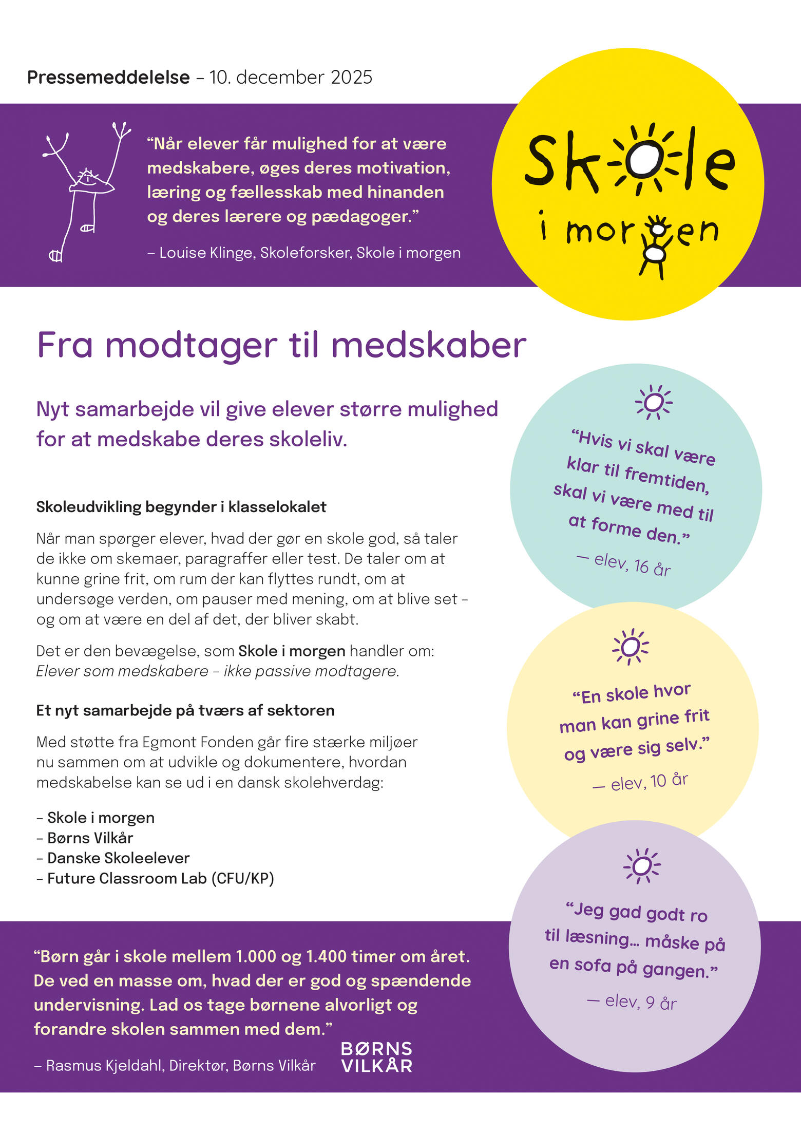 Pressemeddelelse s1 10.12.2025